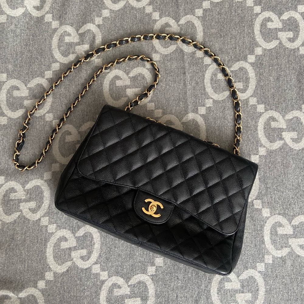 Chanel Caviar Classic Single Flap Bag